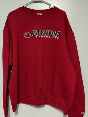 Soffe Carolina Gamecocks Red Crewneck Sweatshirt size XL